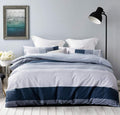 Duvet Cover Set King - 600 Thread Count Cotton Reversible Patchwork