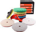 SPTA 10pcs 7 in Polishing Pads Kit - Large Area Buffing
