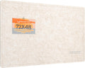 Large Bulletin Board 72 x 48 in Felt Pin Board - Foldable Oatmeal