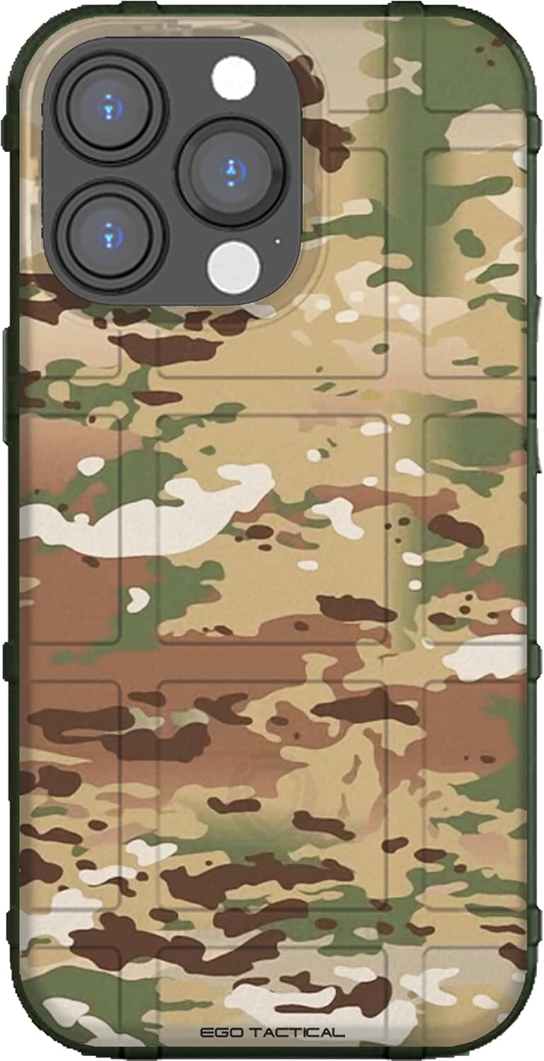 EGO TACTICAL Rugged Shield Case for iPhone 14 Pro - Multicam