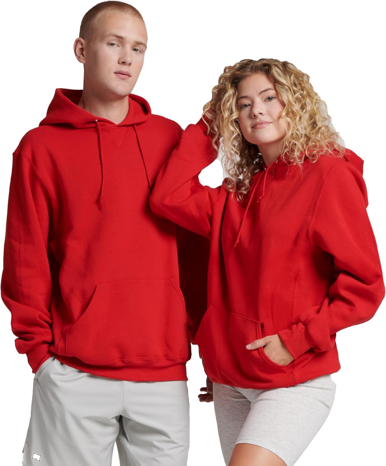 Stay Dry in Style: Russell Athletic Men's Fleece Hoodie