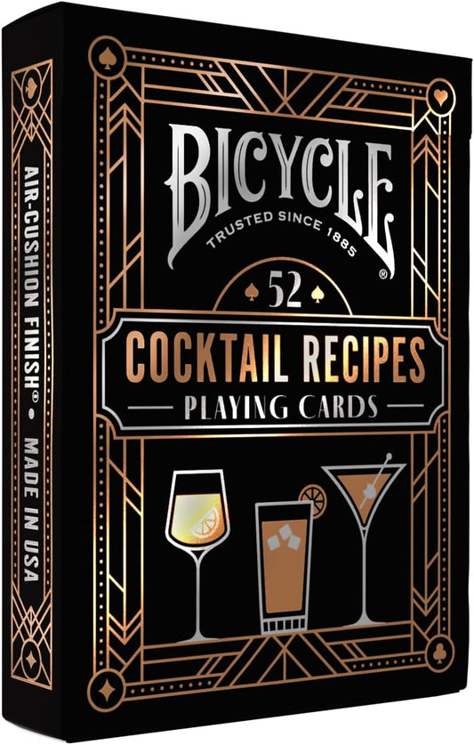 Cocktail Recipe Bicycle Playing Cards