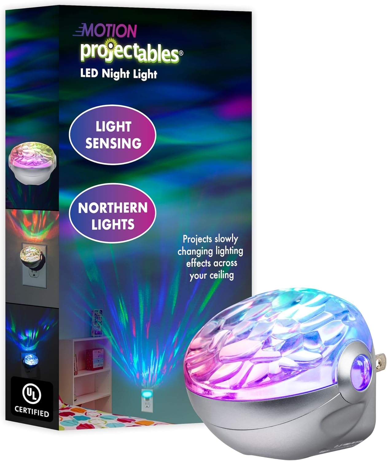 Transform Your Space with Northern Lights Galaxy Projector!