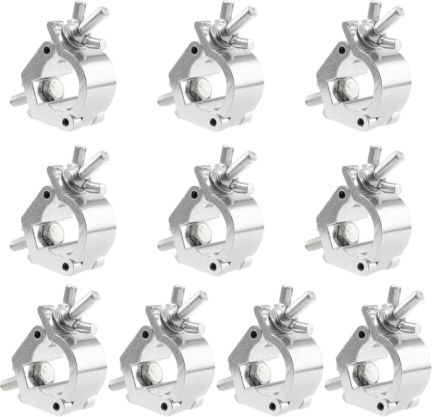 Truss Clamps for DJ Lighting - 10 PCS Aluminum Alloy Hooks