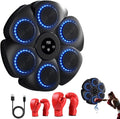 Puncheffy Music Boxing Machine - Wall-Mount Bluetooth Punch Pad