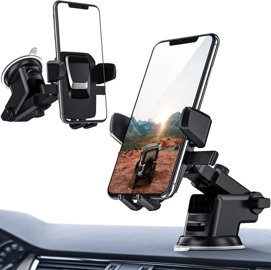 ORIbox Dashboard Phone Holder - Secure Fit, Washable Gel Pad