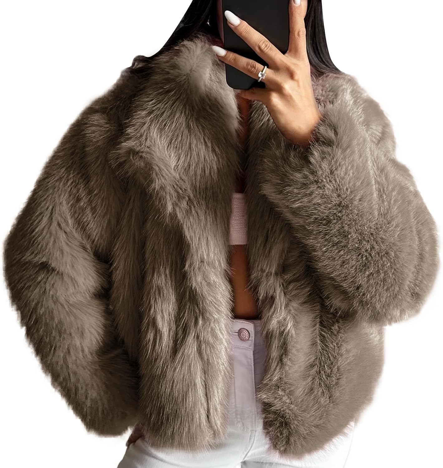Faux Fur Jacket for Women - Cozy and Stylish Winter Outerwear