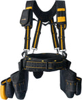 MELOTOUGH 28-Pocket Pro Framer's Rig Combo Apron Tool Belt - Heavy