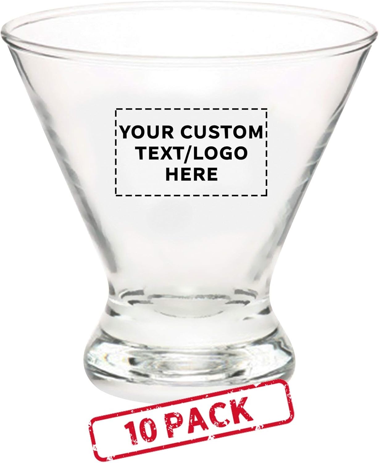 Personalized Libbey Martini Glasses Set - Perfect for Events - DISCOUNT PROMOS!