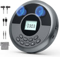 Portable CD Player with Speakers and Headphones - Rechargeable CD