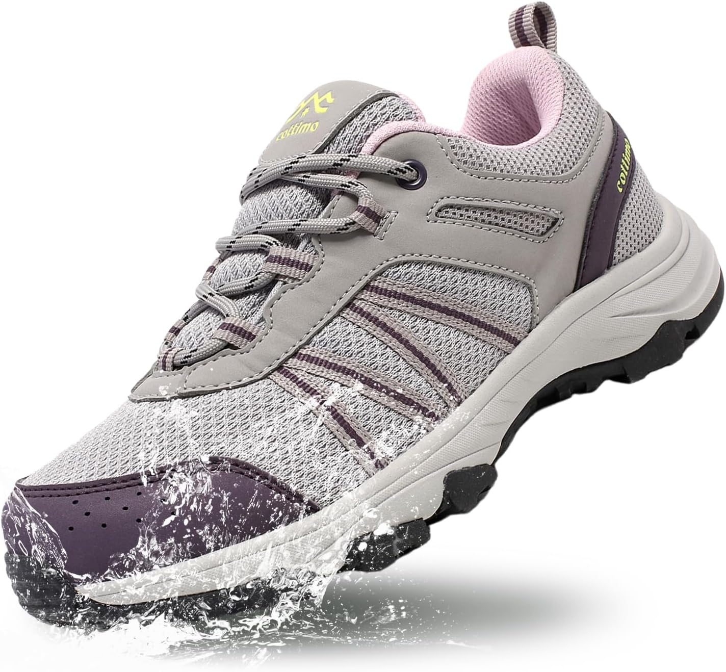 COTTIMO Women's Waterproof Hiking Shoes for Trail and Trekking