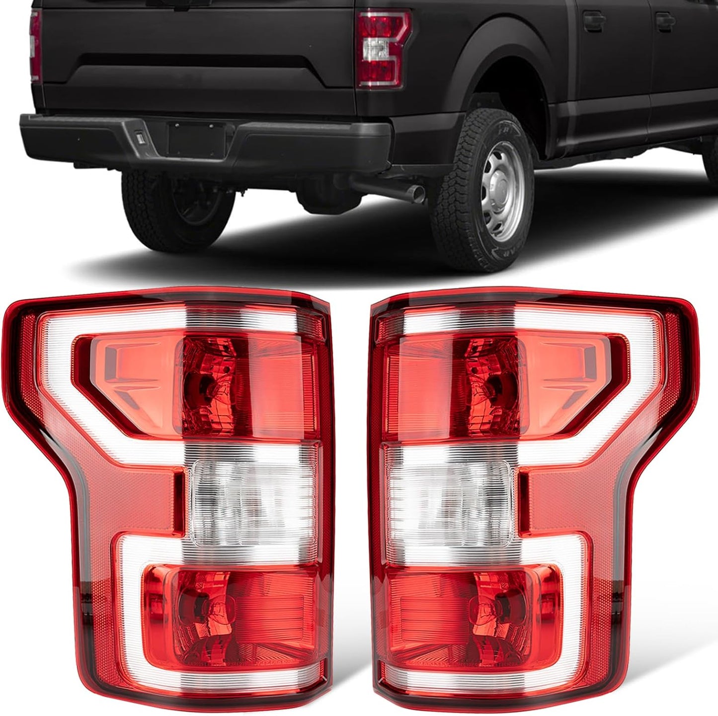 Tail Lights Assembly for Ford F150 2018-2020 - Direct Replacement