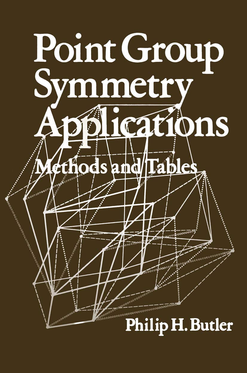 Point Group Symmetry Applications: Methods and Tables Review