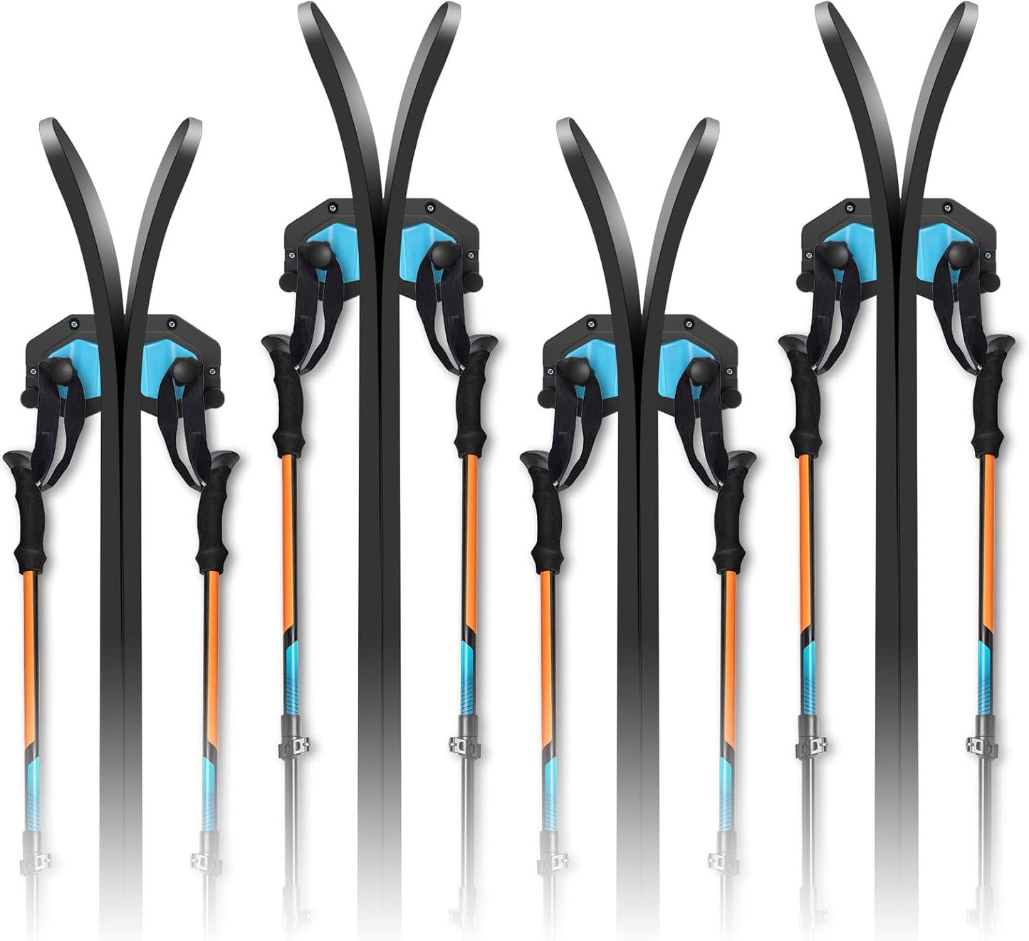 Ski & Snowboard Wall Rack - Organize with Ease!