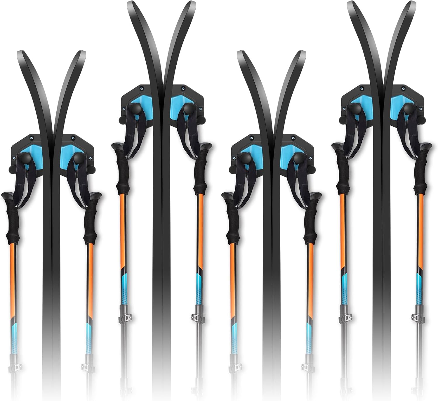 Ski & Snowboard Wall Rack - Organize with Ease!