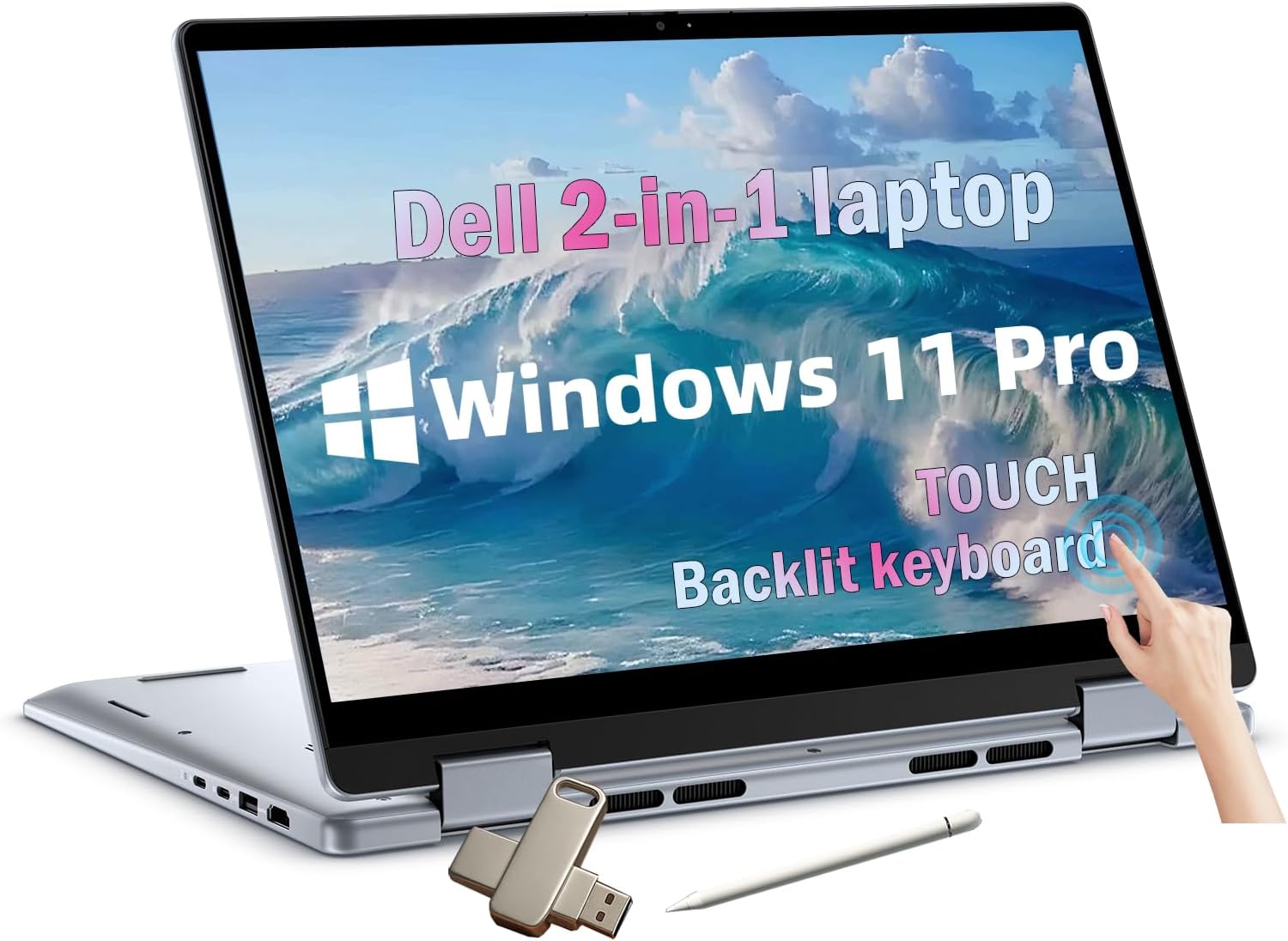 Dell Inspiron 14 2-in-1 Laptop with Intel Core 7 Power