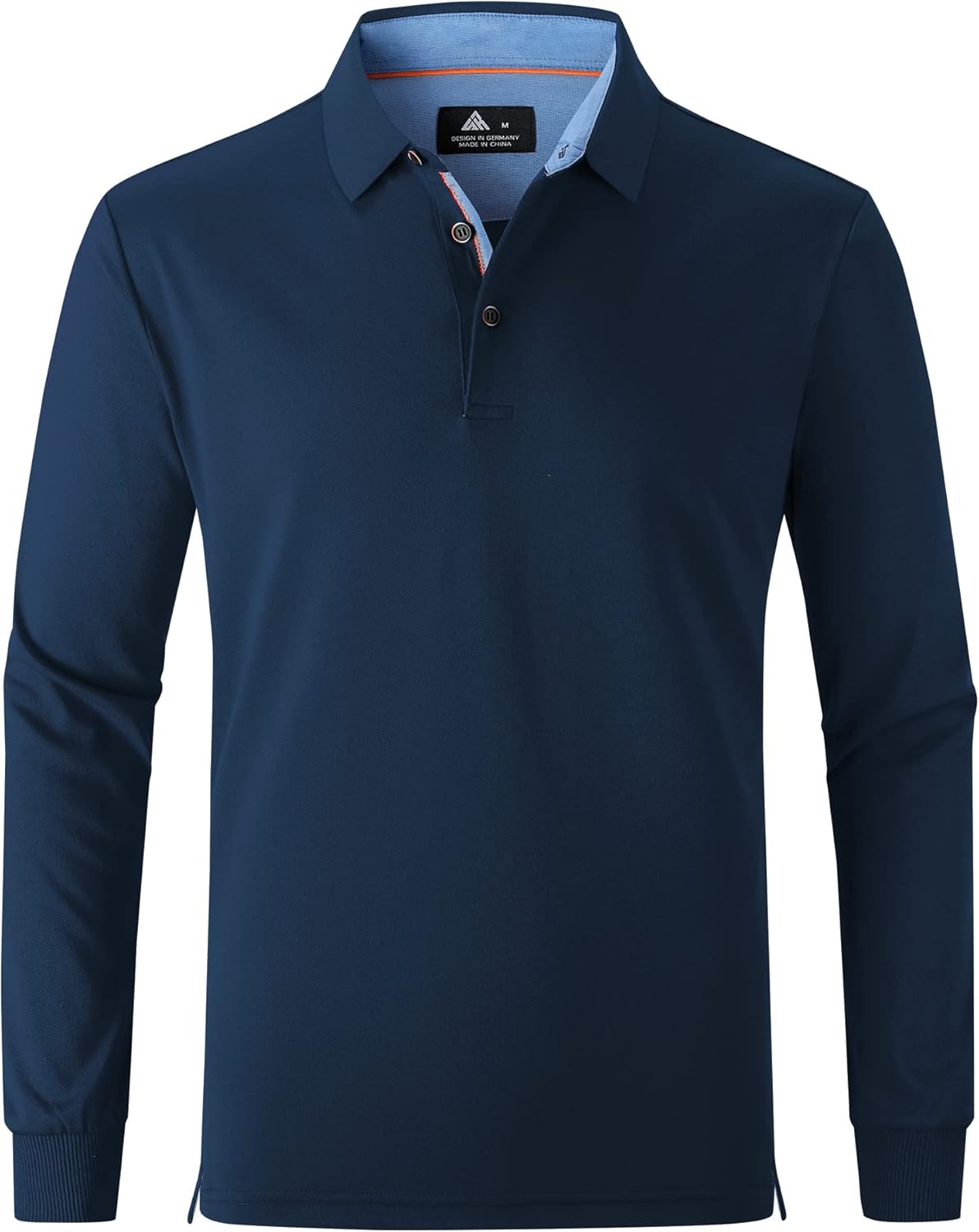 SWISSWELL Long Sleeve Polo Shirts for Men - Stylish Performance Wear