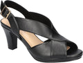 Easy Street womens Christy Peep Toe Sandal - Contemporary Dress