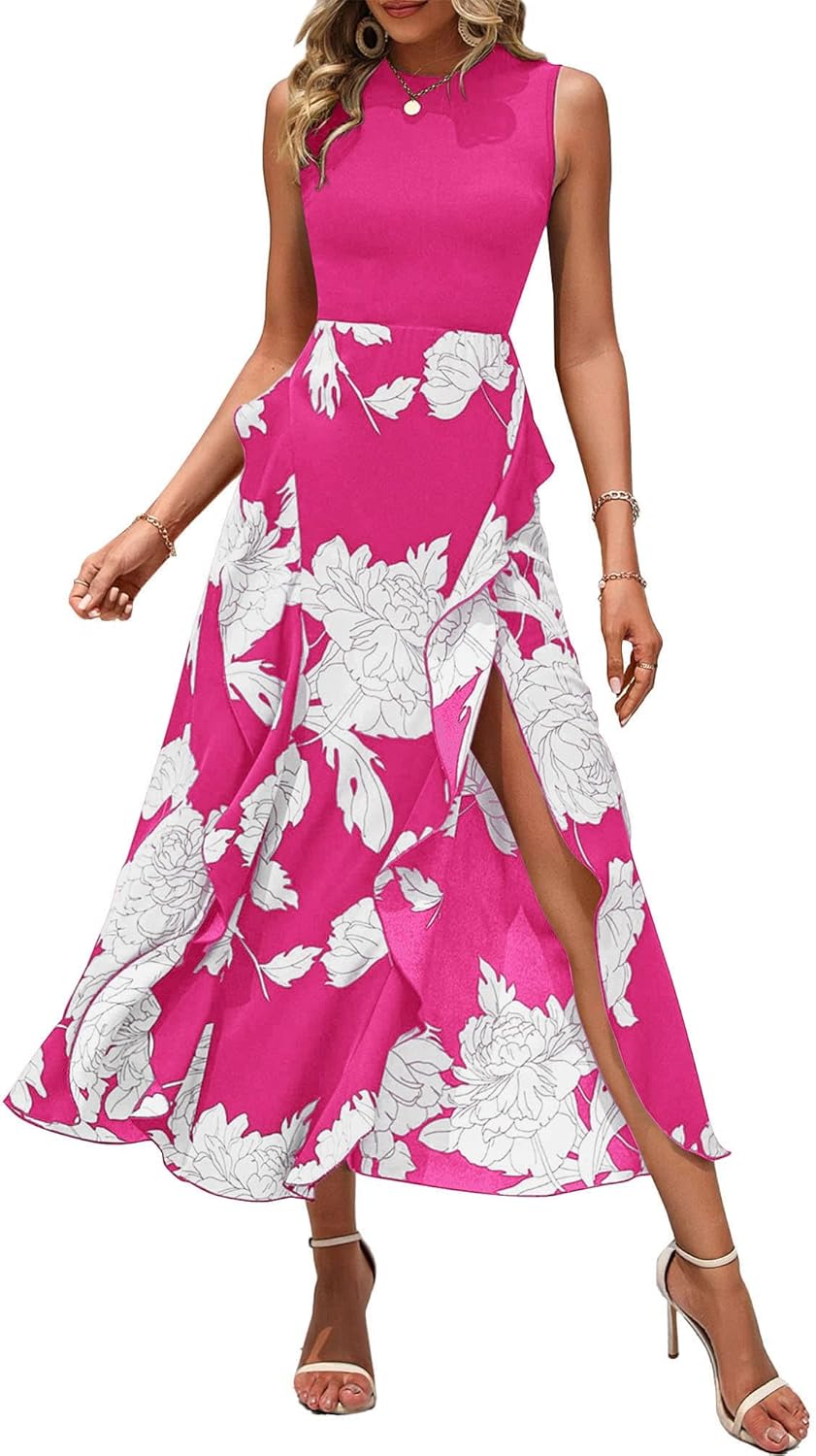 BTFBM Women Casual Sleeveless Summer Dresses for Every Occasion