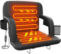 Dual-Side Heated Stadium Seat with Back Support - Heated Bleacher