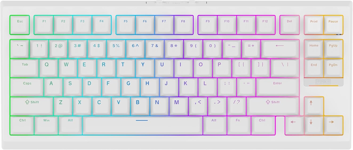 EPOMAKER G84 RGB Gaming Mechanical Keyboard for Gamers