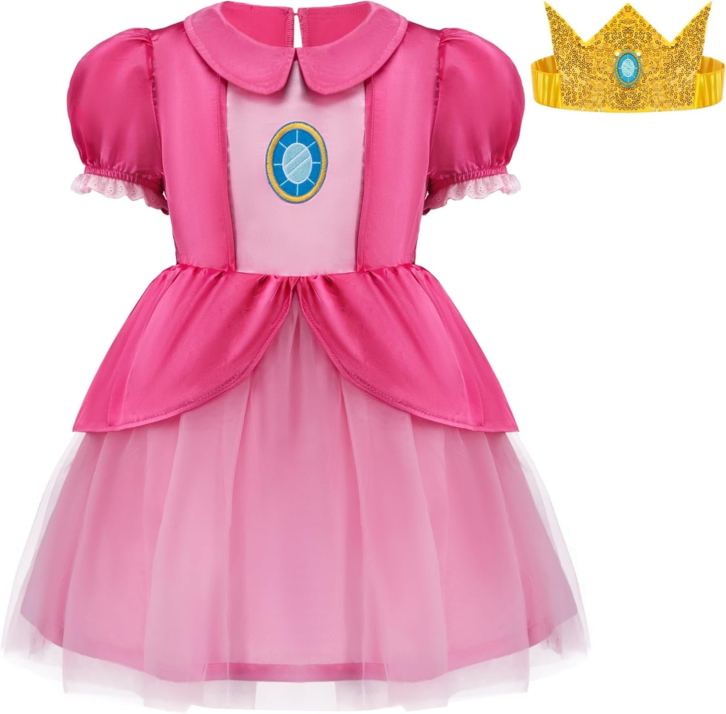 Baby Pink Princess Costume for Girls - Perfect Halloween Dress Up