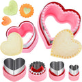 Heart Shape Cookie Cutters Set - Bento Lunch Box Fun!