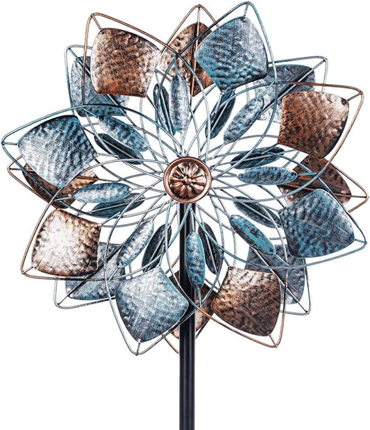 VEWOSTAR Wind Spinners Outdoor Metal for Yard and Garden