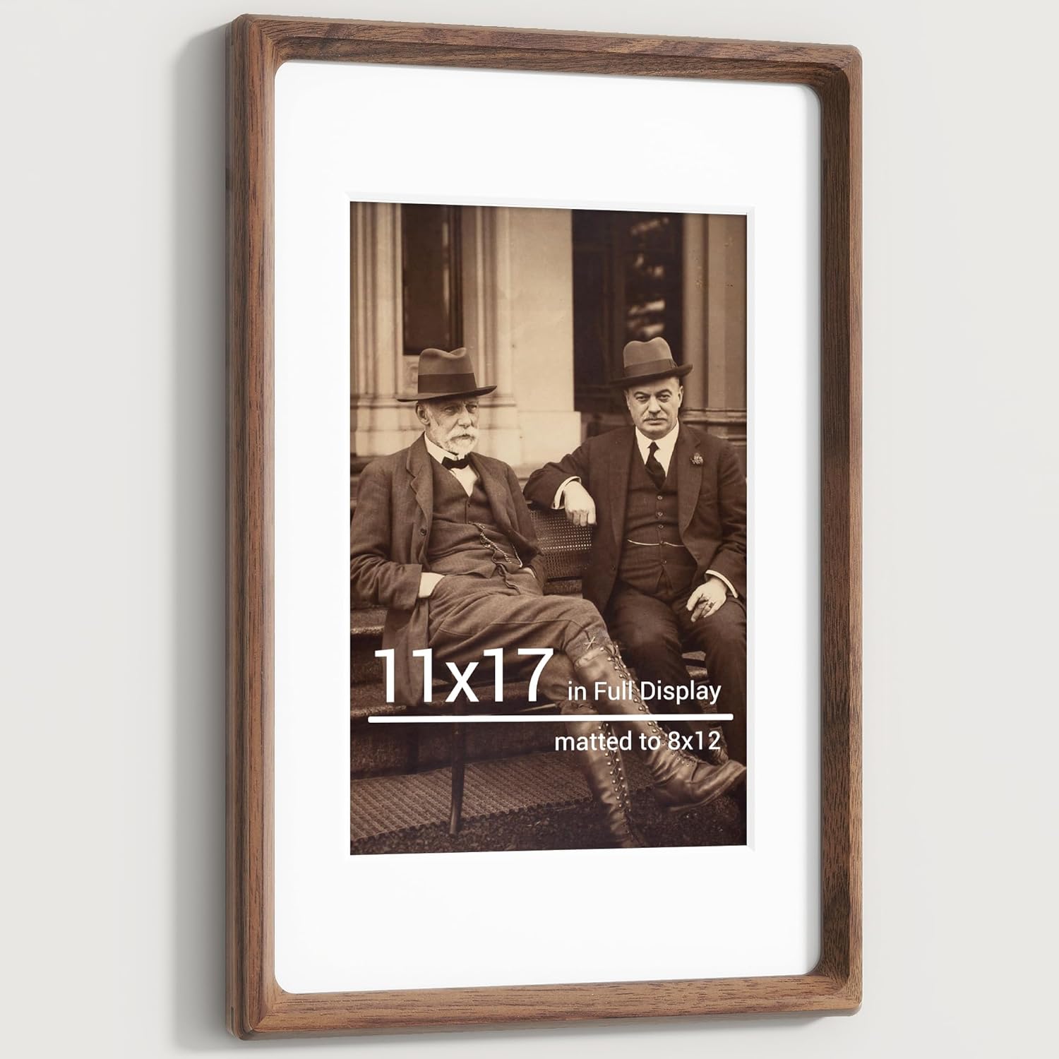 Heimlove 11x17 Picture Frames in Natural Walnut for Display