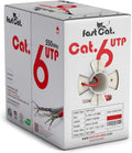 Cat6 Ethernet Cable 1000ft - 23 AWG Solid Copper, 10G 550MHz