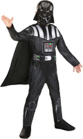 STAR WARS Boys Deluxe Darth Vader Costume - Full Jumpsuit & Mask