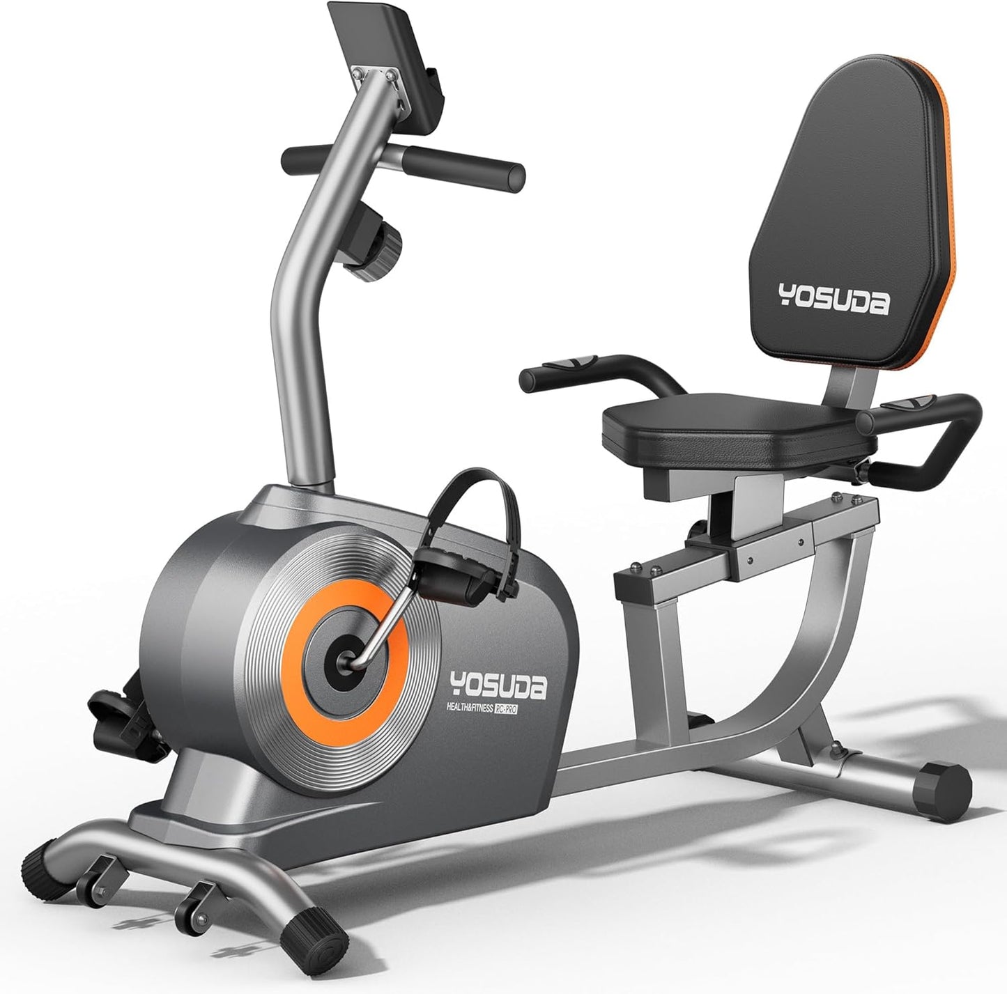 YOSUDA Recumbent Exercise Bike for Home with Adjustable Seat