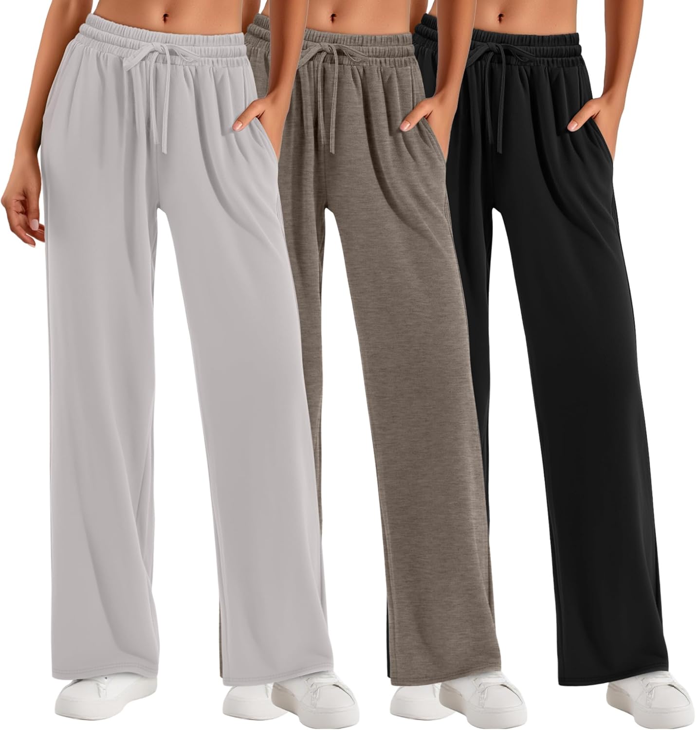 Neer Women's Baggy Sweatpants with Pockets for Cozy Comfort
