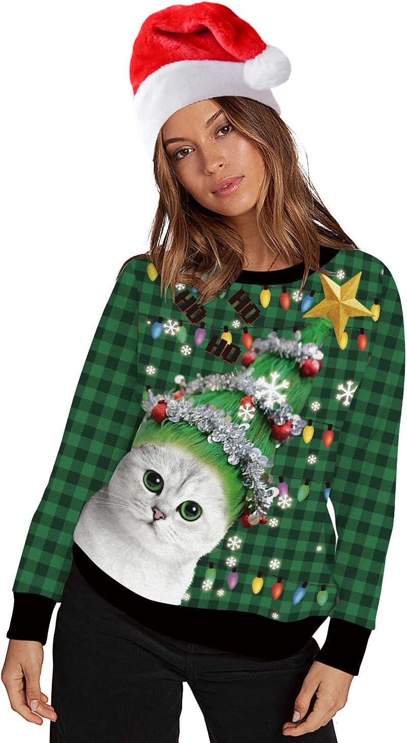 Sparkling Christmas Sweatshirts for Festive Fun