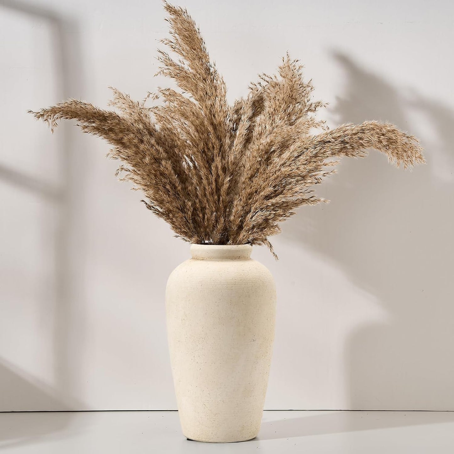 Large Ceramic Rustic Vase for Home Decor and Table Decoration