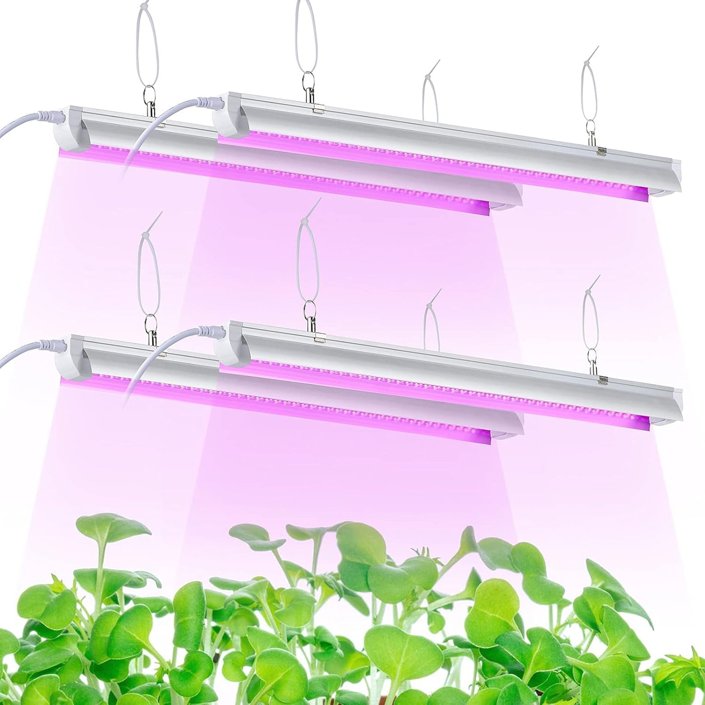 Grow Light 2ft T8 100W Full Spectrum for Indoor Plants