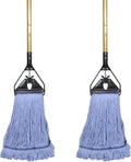 Commercial Industrial Heavy Duty Mop with Long Handle - 58in Loop