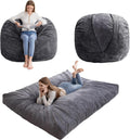 HIGOGOGO Convertible Giant Bean Bag Chair Bed - Comfort & Versatility
