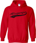 UGP Campus Apparel Hometown Baseball Script - Pitcher HOODIE Sports
