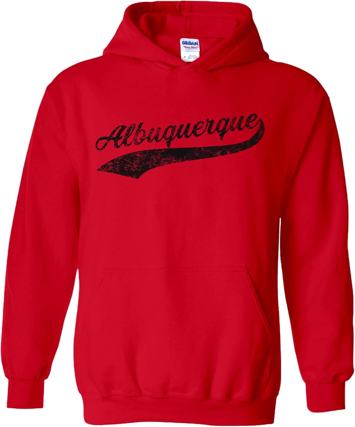 Hometown Baseball Script Hoodie - Show Your Team Spirit