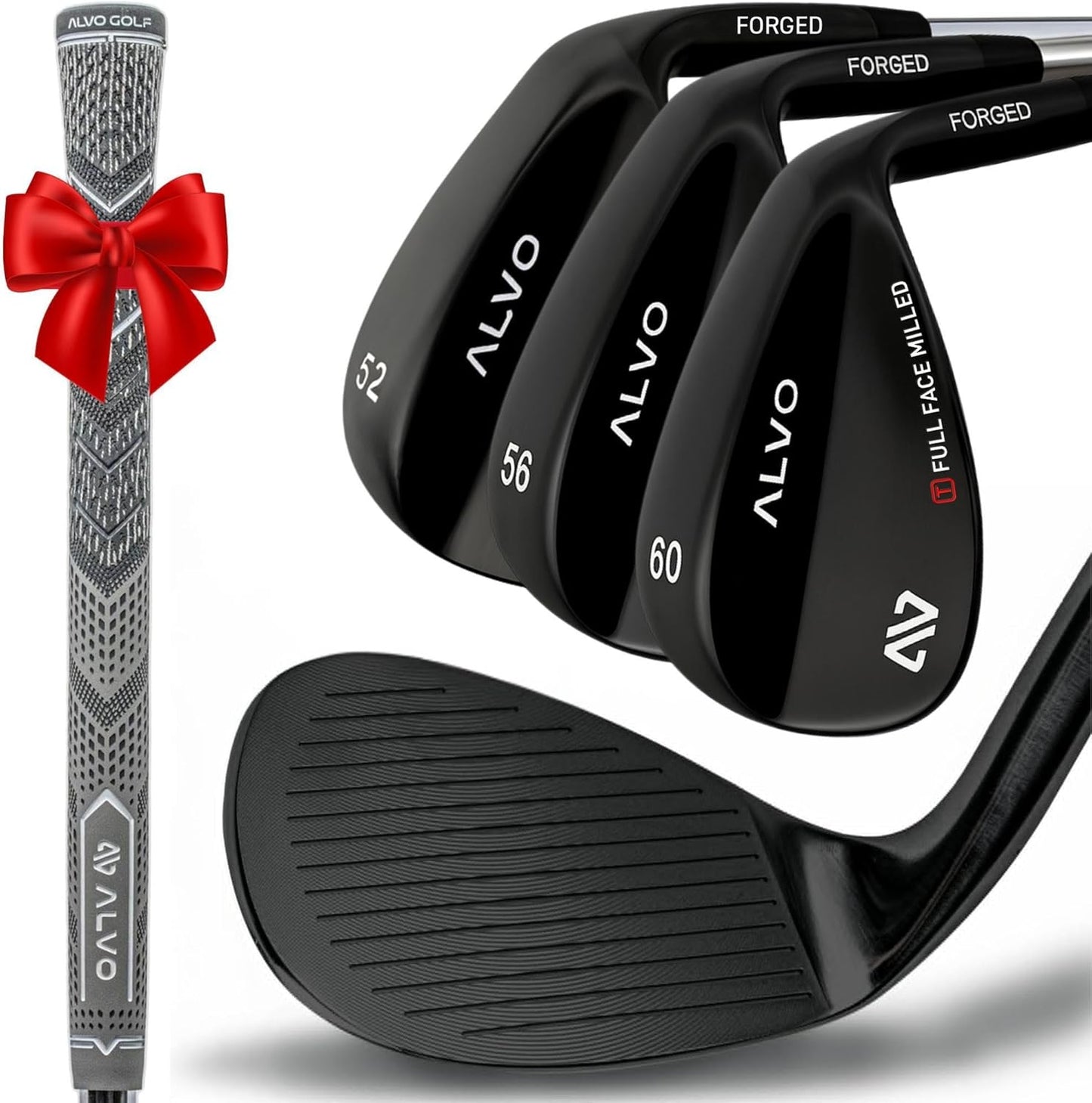 Premium Full Face Golf Wedges Set for Men - 52/56/60 Degree