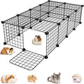 Guinea Pig Cages with Door and Top - Expandable Small Animal Playpen