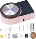 Mini Pottery Wheel for Kids and Beginners - Complete Clay Kit