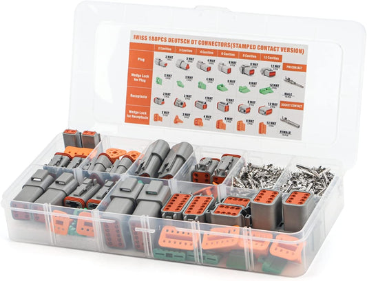 IWISS Deutsch DT Series Connector Assortment for Automotive Use
