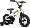 BMX Style Kids Bike 12/14/16/20 in - Sturdy Beginner Bicycle