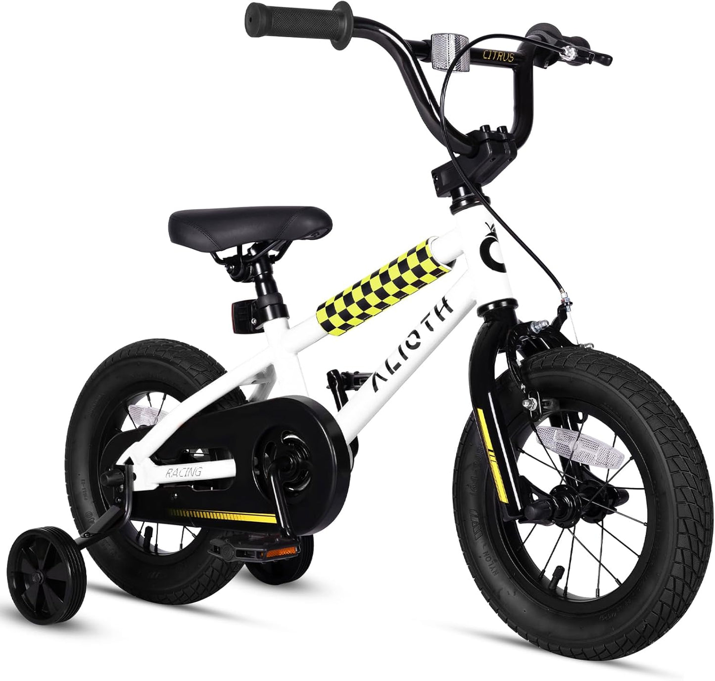 BMX Style Kids Bike for Toddlers 12 14 16 Inches with Training Wheels