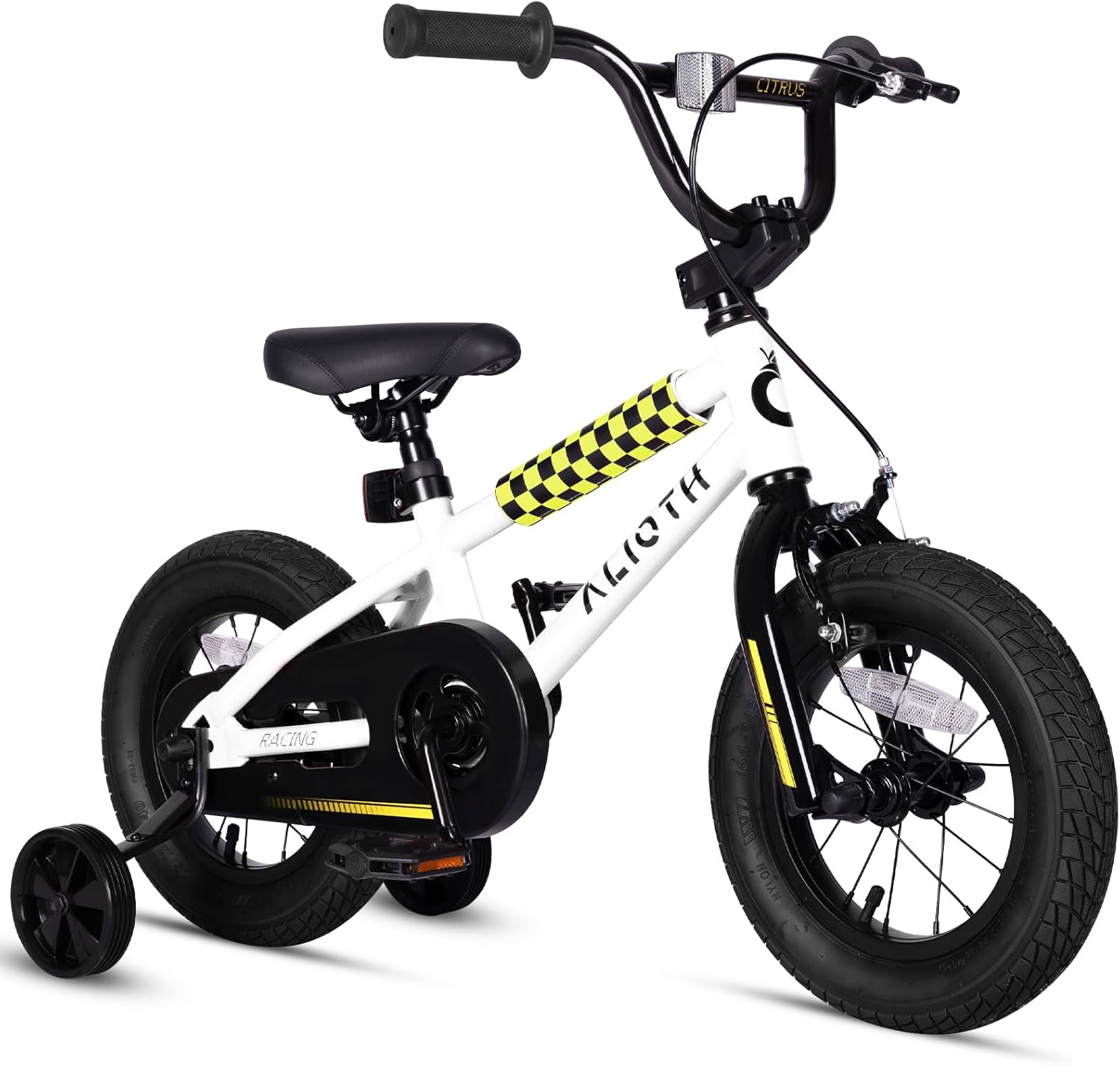 BMX Style Kids Bike for Toddlers 12 14 16 Inches with Training Wheels