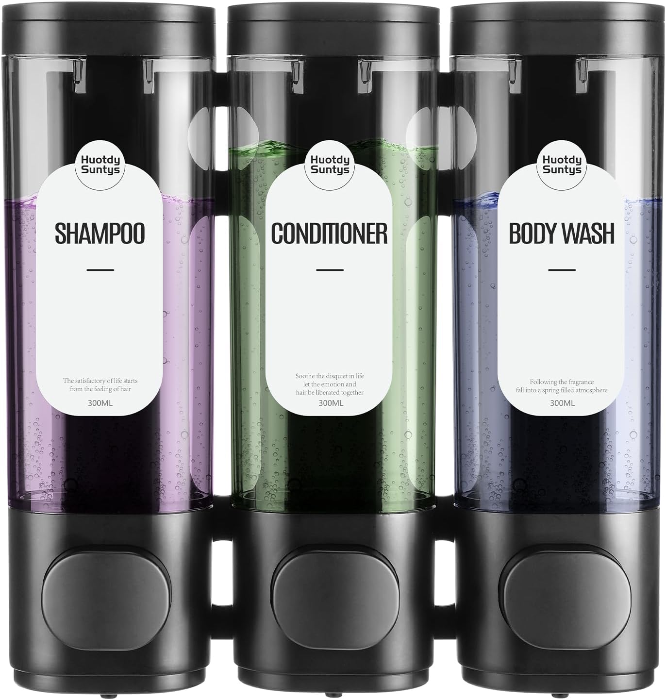 3-Chamber No Drill Dispenser by Huotdy Suntys