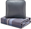forestfish Portable Fleece Travel Blanket for Cozy Comfort - 60 x 40 Plaid-B