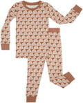 Two-Piece Pajama Set for Boys & Girls - Soft Viscose Toddler PJs Shoes